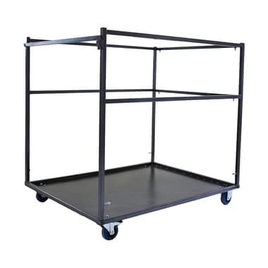 FEROS Trolley Stehtische groß Hammerite