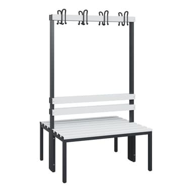 C+P Garderobenbank 1710x1000x756mm sgr/lgr