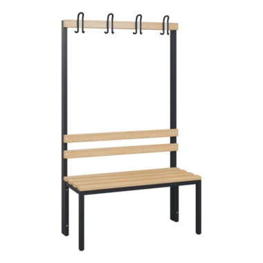 C+P Garderobenbank 1710x1000x403mm sgr