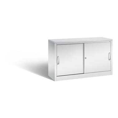 C+P Aktensideboard 2x2OH 1200mm Schiebetüren lgr