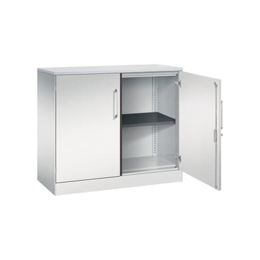 C+P Aktensideboard 2OH 915x1000x435mm lgr/lgr