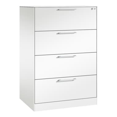 C+P Hängeregistraturschrank Asisto A4 2bahnig rws/rws