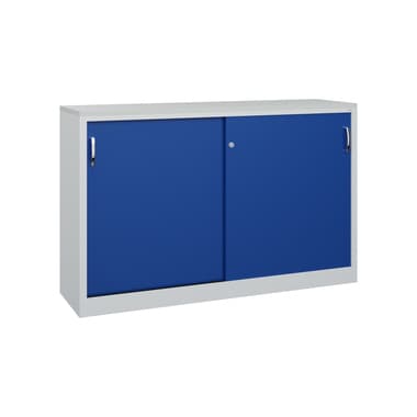 C+P Akten-Sideboard 2x2OH 1000x1600x400mm lgr/ebl