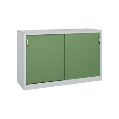 C+P Akten-Sideboard 2x2OH 1000x1600x500mm lgr/rgn