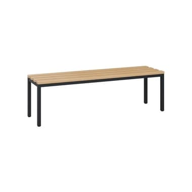 C+P Umkleidebank 420x1500x353mm sgr