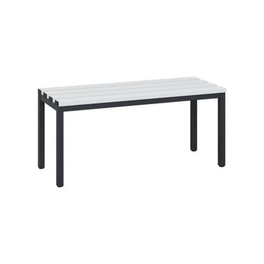 C+P Umkleidebank 420x1000x353mm sgr/lgr