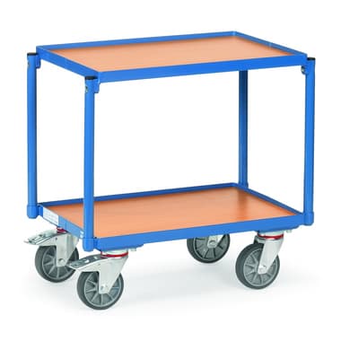fetra Etagenroller 2Böden Rand 250kg 605x408