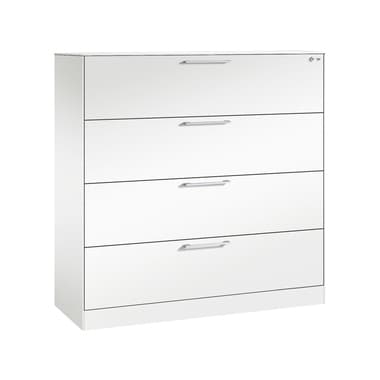 C+P Hängeregistraturschrank Asisto A4 3bahnig rws/rws