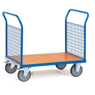 fetra Doppel-Stirnwandwagen Drahtgitter 1.000x600mm