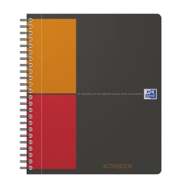 Oxford Collegeblock Activebook DIN A5+ kar. 80Bl.