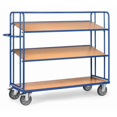 fetra Etagenwagen 3Holzböden 1250x1560x610mm