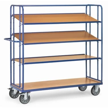fetra Etagenwagen 4Holzböden 1250x1800x610mm
