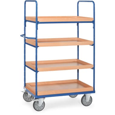 fetra Etagenwagen 4Böden +Kästen 1165x755mm