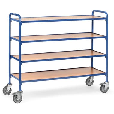 fetra Beistellwagen 4Böden 1250x470mm