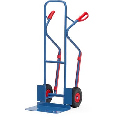 fetra Stapelkarre PU-Räder +Gleitkufen 1300mm 300kg
