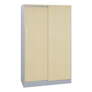 C+P Aktensideboard 4OH 1635x1000x435mm wsalu/ah