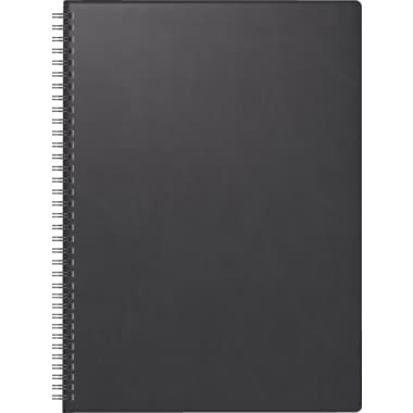 Brunnen Buchkalender 2027 A4 1W/2S Wire-O sw