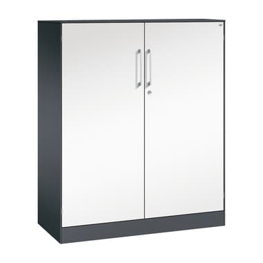 C+P Aktensideboard 3OH 1310x1000x435mm sgr/rws