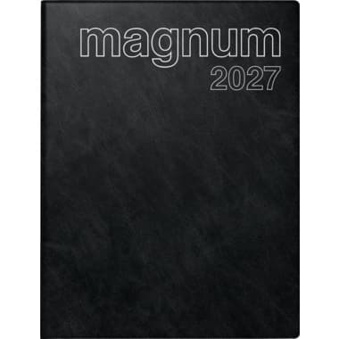 rido/ide Buchkalender magnum 2027 1W/2S sw