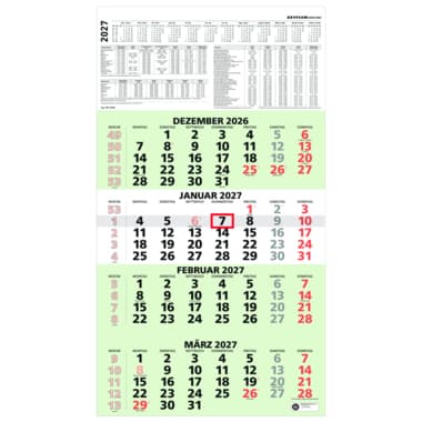 ZETTLER Viermonatskalender 2027