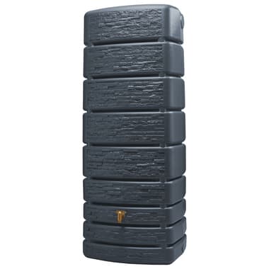 4rain Wandtank SLIM STONE DECOR 500l graphite