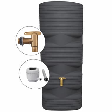 4rain Wandtank QUADRO 170l graphite