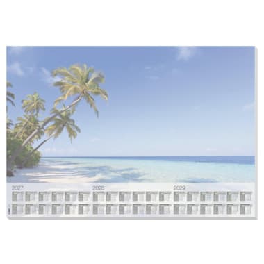 SIGEL Schreibunterlage Beach A2 3J/1S 30Bl