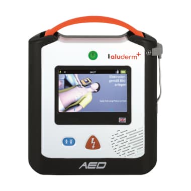 aluderm Defibrillator AED A2 DE - EN - FR