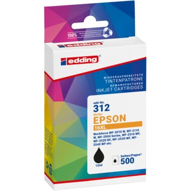 Edding Tinte wie Epson T16XL sw 500S