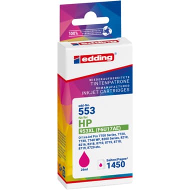Edding Tinte wie HP 953XL magenta 1.450S