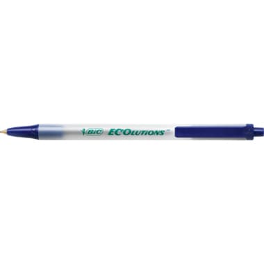 Bic Kugelschreiber ECOlutions Clic Stic 0,4mm blau