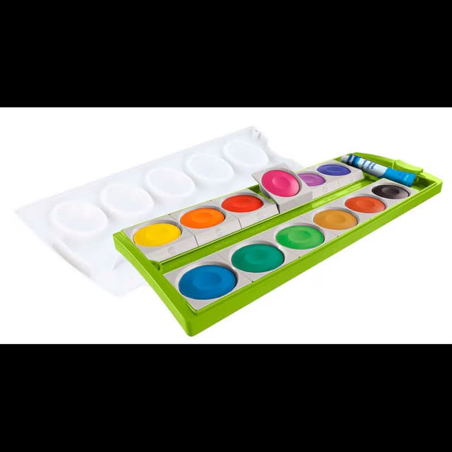 Pelikan K12 grün Wasserfarbkasten 12 Farben