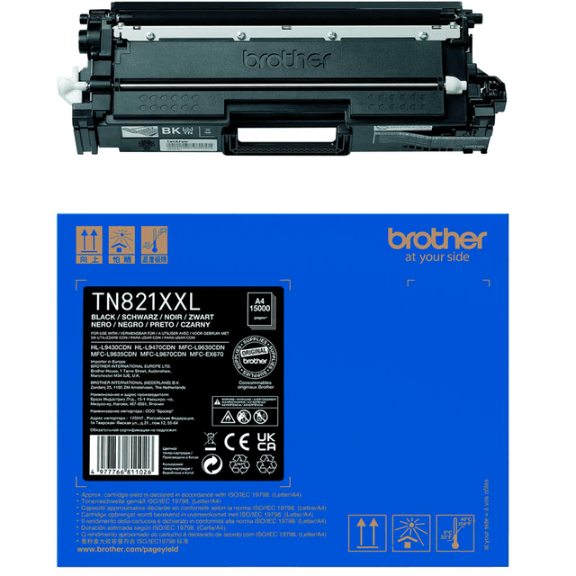 brother TN-821XXL BK  schwarz Toner