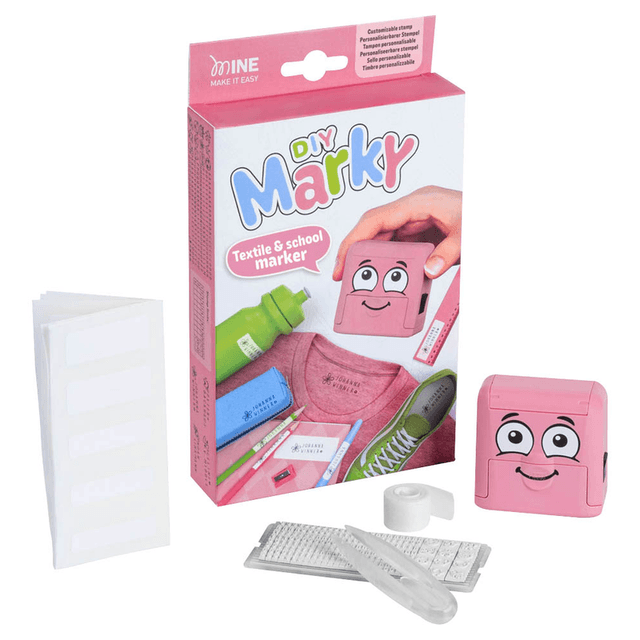 COLOP Textilstempel Marky rosa