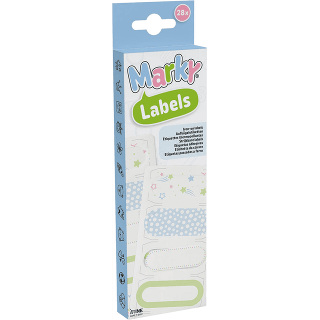 COLOP MARKY iron-on Labels